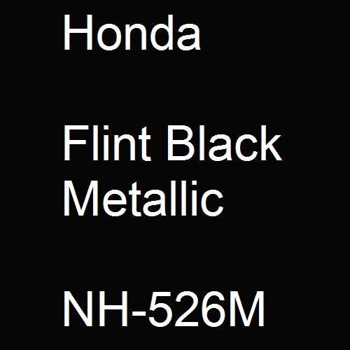 Honda, Flint Black Metallic, NH-526M.